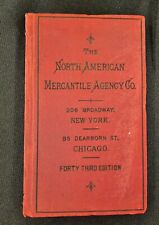 1896 North American Mercantile Agency Co Banks & Bankers Directory picture