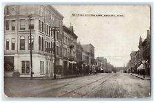 1909 National Citizens Bank Exterior Roadside Mankato Minnesota MN Postcard picture