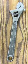 Vintage Dunlap Wrench 8 Inch Adjustable USA Approved Tools picture
