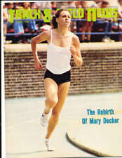 april 1980 Track & Field News Mary Decker magazine bxother picture