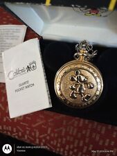 Mickey Mouse Pocket Watch 1928 Colibri , vintage brand new gold  picture