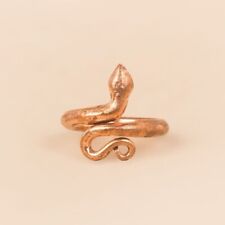 Isha Life Consecrated Copper Ring Sarpa Sutra Snake Rings Medium Size picture