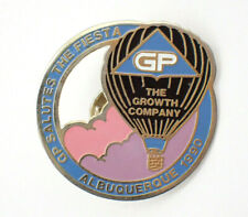 GP The Growth Company Albuquerque Balloon Fiesta Vintage Lapel Pin picture