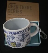 NEW Starbucks Been There Series SAN FRANCISCO Ornament 2 oz. Mug picture