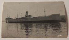 Steamship Steamer SALLY MAERSK real photo postcard RPPC picture