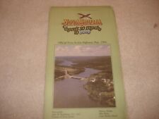 1986 Official Nova Scotia Highways Map picture