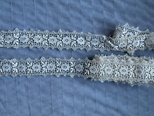 Gorgeous French Vintage lace insertion - Guipure - Floral design 85