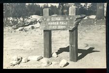1954 RPPC Kaiser Pass Summit California Historic Vintage Postcard Sanger PMK picture