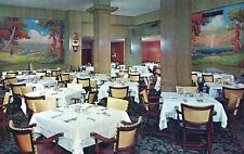 Sylvan Room The Pick Roosevelt Hotel Pittsburgh Penn. Chrome Vintage Postcard picture