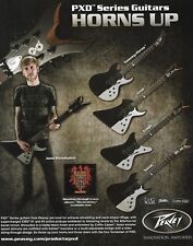 Bleeding Through Jona Weinhofen Peavey PXD Series Guitar ad 2008 advertisement picture