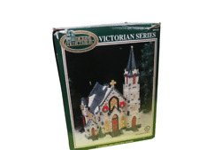 Vtg 1998 Dickens Collectables Victorian Series Porcelain Lighted House picture