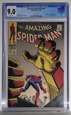 Amazing Spider-Man 67 (1968) CGC 9.0 Very Fine/Near Mint - WHITE PAGES - VINTAGE picture