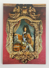 Portrait of Louis XIV by Rigaud Chenonceau France Postcard Unposted picture