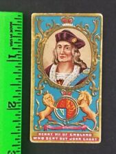 Vintage 1889 The New Discovery Henry 7 Cameron Sizer N462 Tobacco Card (Crease) picture