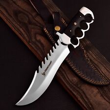Trench Knife, Full Tang Bush craft, Custom Handmade 14