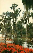 Sightseeing Boats Cypress Gardens Florida FL Postcard picture