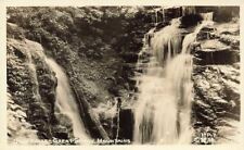 RPPC Soco Falls Great Smoky Mountains Maggie Valley NC Cline Real Photo P203 picture