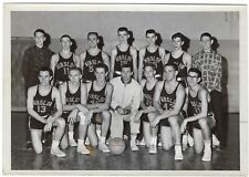 Winslow H.S. boys'/men's high school basketball team. 1960s vintage photo. picture
