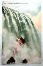 c1920 WHITE MAN'S FANCY ~ Niagara Falls Postcard ~ Tammen Co. NY picture