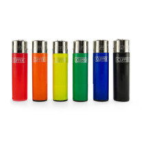 6x Clipper Solid Colors Lighters - Removable Flint Assorted Colors  picture