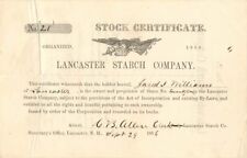 Lancaster Starch Co. - General Stocks picture