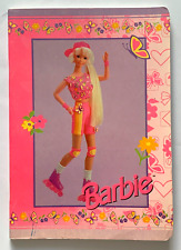 1994 Notebook WORKIN OUT BARBIE Navarrete Venezuela Edition Mattel Vintage Rare picture