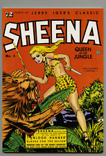 JERRY IGER'S CLASSIC SHEENA QUEEN OF THE JUNGLE #1  DAVE STEVENS' SHEENA AD NM picture