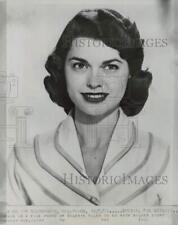 1955 Press Photo Actress Valerie Allen - kfa04771 picture