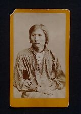 Native American Indian Vintage  CDV, Inscribed Kick-a-Poo   picture