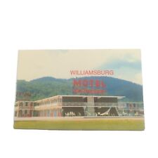 Postcard Williamsburg Motel Restaurant Kentucky KY Ad Signage Hotels VTG 1.4.5 picture