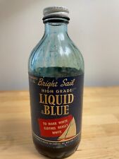 Vintage Bottle of Bright Sail Liquid Blue picture