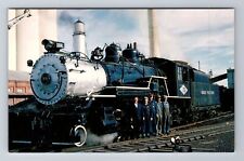 Crew of Great Western RY Train, Transportation, Vintage Souvenir Postcard picture