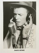 David Bowie Signed Publicity Photo  picture