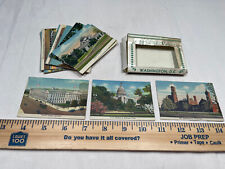20pcs Vintage Photos Of Washington DC Mini Souvenir MCM picture