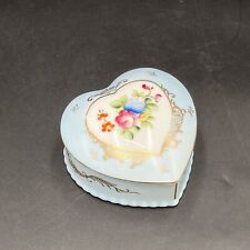 Heart Shaped Parisienne 5107 Trinket Dish With Lid. Beautiful. picture