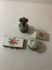 Halcyon Days Enamels-Trinket Pill Box Angels The Golden Rule (& other stuff) picture