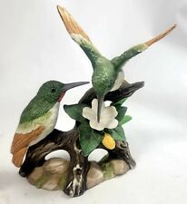 Vintage Hummingbird Hand Painted Porcelain Excellent Condition  picture