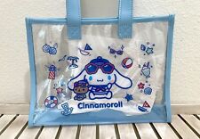 NEW Sanrio Cinnamoroll Summer Clear Tote Bag from Japan picture