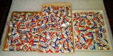 Massive Vintage Ike Political Pinback Buttons  - 243 pc. Lot picture