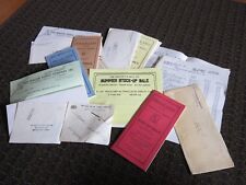 Walter Fissel Buffalo NY Vtg Price Lists Correspondence Upholstery Supplies Info picture