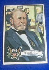 1972 Topps US Presidents #18 Ulysses S Grant 18th President General Of The North picture