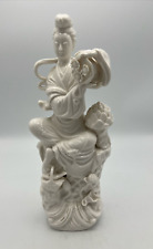 Toyo Porcelain Blanc de Chine Geisha Girl Woman Figurine Japan Marshall Fields picture