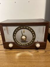 Zenith Y832 Tube Radio AM/FM Vintage Wooden High Fidelity Super Works Tested picture
