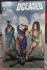 DCEASED #1 HORN WALKING DEAD 19 HOMAGE VARIANT A HARLEY QUINN Ivy Catwoman Comic picture