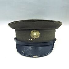 Very RARE Vintage Japanese Imperial Household Protecter Wool Visor Hat Original picture