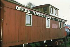 5E517 RP CABOOSE OREGON ELECTRIC RAILWAY CO #none ASTORIA OREGON 1997 picture