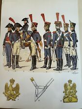 L'Armee Francaise By Rousselot Artillery Train Of The Imperial Guard picture