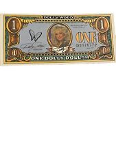 1991 Dollywood Dolly Dollar $1, Uncirculated, Carousel On Back picture