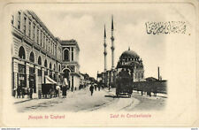 PC TURKEY CONSTANTINOPLE TOPHANÉ MOSQUE Vintage EMBOSSED Postcard(b39981) picture