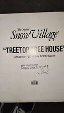 Dept 56 Snow Village Treetop Tree House 54890 Retired with Original Box picture